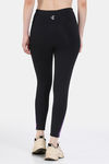 Zelocity Quick Dry Gym Leggings - Jet Black — thumbnail 3